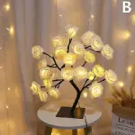 Decorative LED Rose Tree Light – 24 LEDs