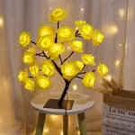 Decorative LED Rose Tree Light – 24 LEDs