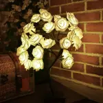 Decorative LED Rose Tree Light – 24 LEDs