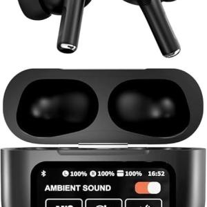 AirPods A9 Pro Touch Screen Display with ANC ENC TWS Earbuds